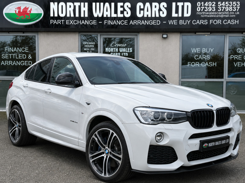 BMW X4 Xdrive35d M Sport Step White