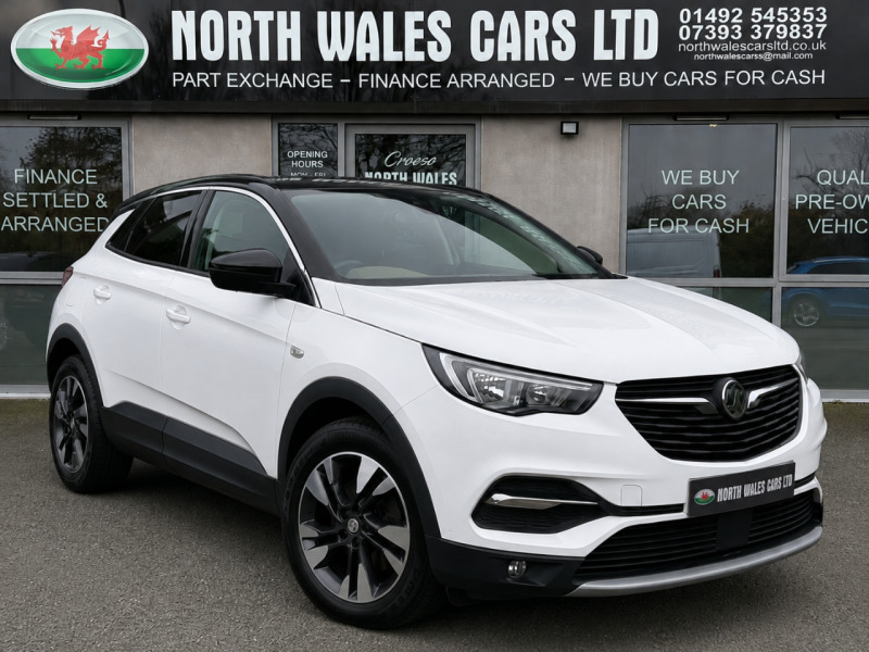 Vauxhall Grandland X 1.5 Turbo D Sri Nav White