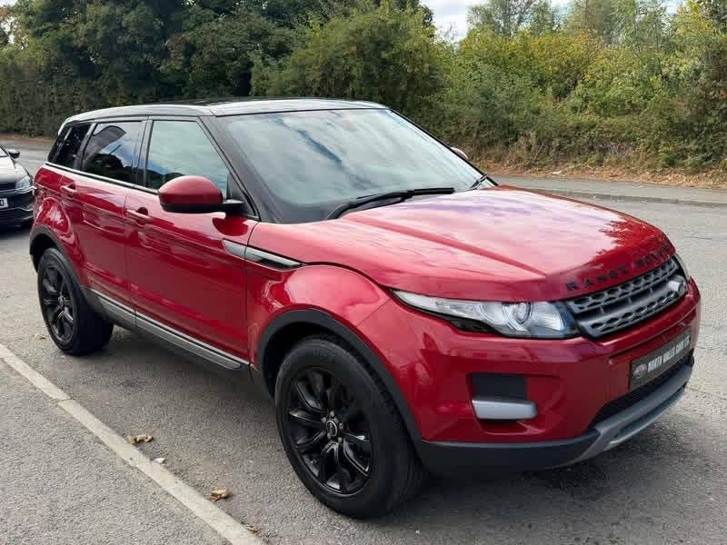 Land Rover Range Rover Evoque 2.2 Sd4 Pure Tech Pack Red