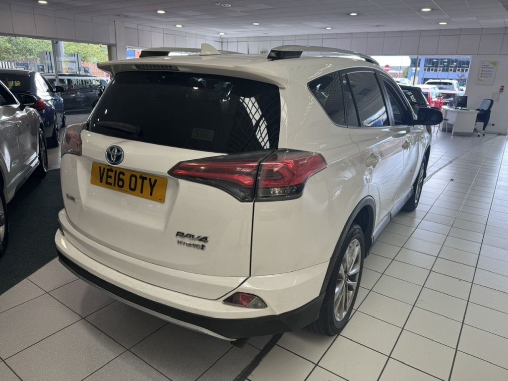 Toyota Rav 4 2.5 Vvt-i Hybrid Excel Tss Cvt White #2