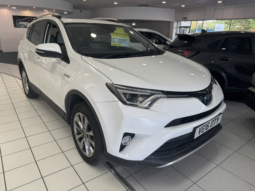 Toyota Rav 4 2.5 Vvt-i Hybrid Excel Tss Cvt White