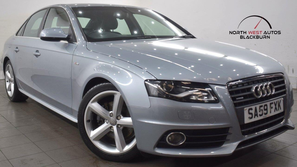 Audi A4 2.0 Tdi S Line Quattro Euro 4 Silver