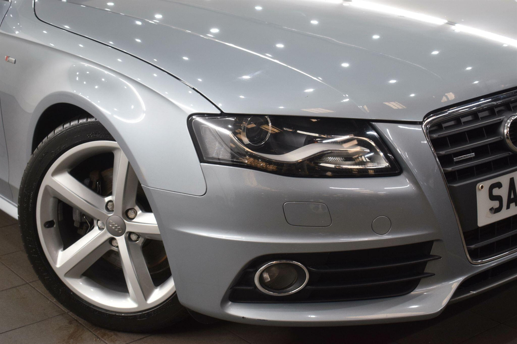 Audi A4 2.0 Tdi S Line Quattro Euro 4 Silver #6