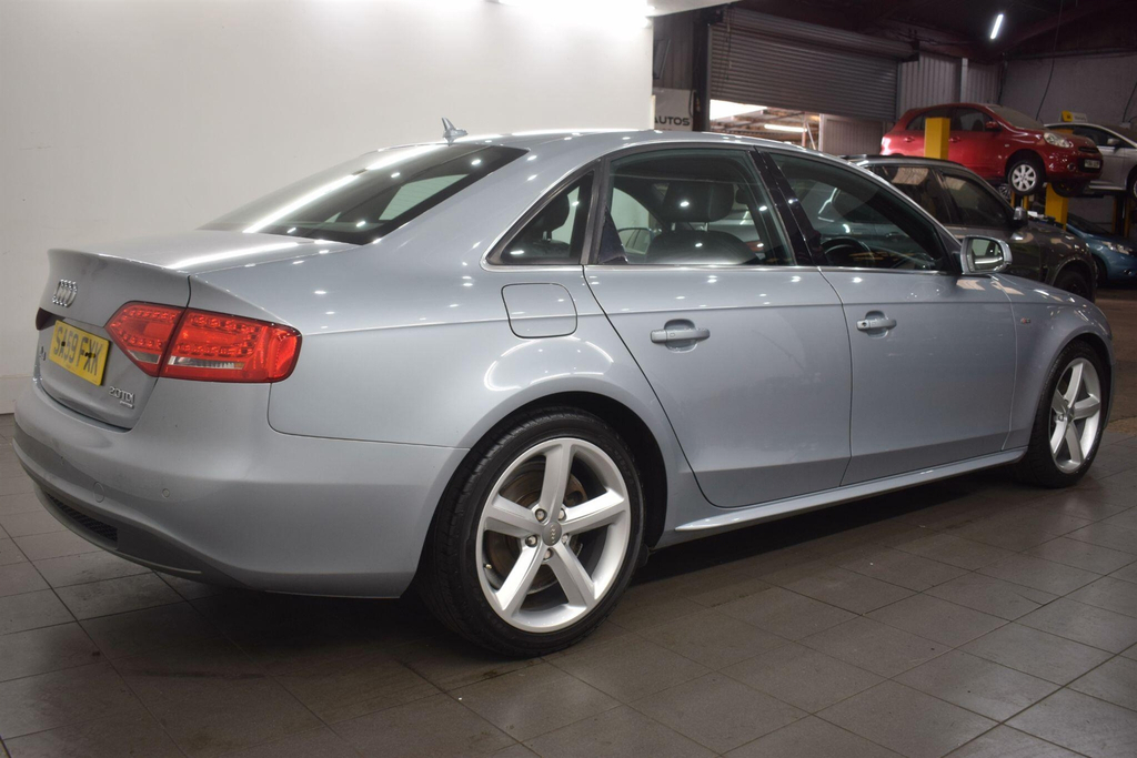 Audi A4 2.0 Tdi S Line Quattro Euro 4 Silver #2