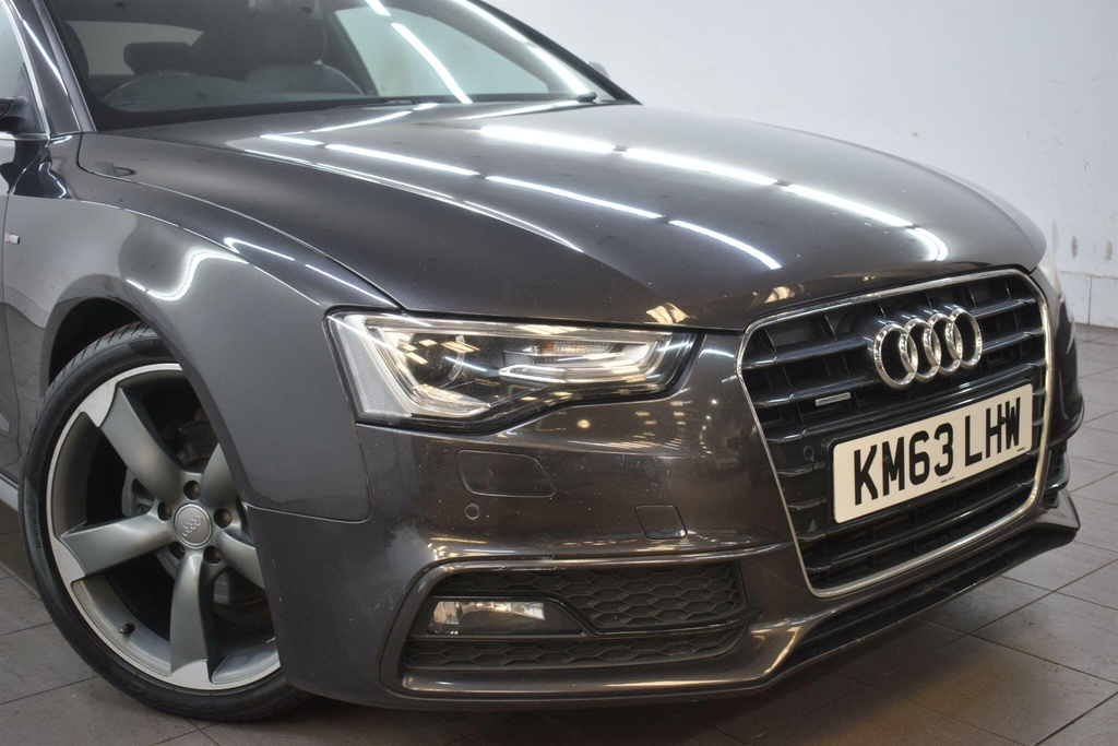 Audi A5 2.0 Tdi S Line S Tronic Quattro Euro 5 Ss Grey #6