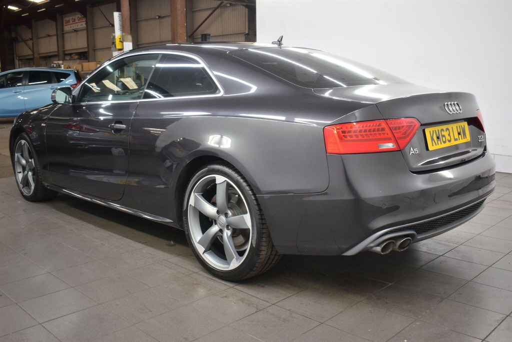Audi A5 2.0 Tdi S Line S Tronic Quattro Euro 5 Ss Grey #2