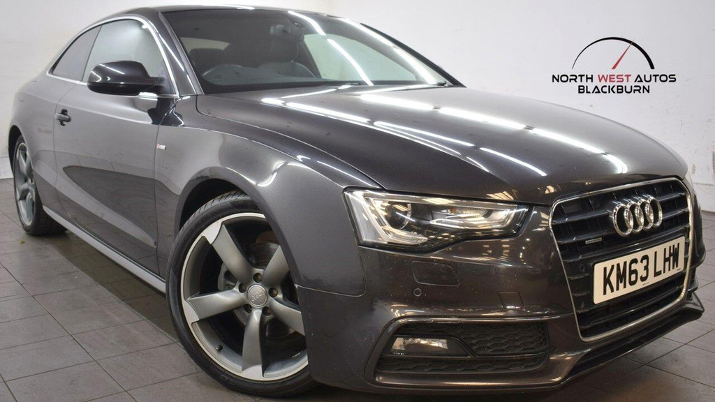 Audi A5 2.0 Tdi S Line S Tronic Quattro Euro 5 Ss Grey