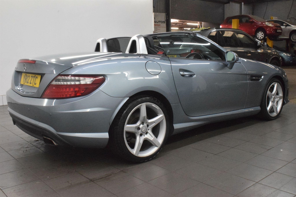 Mercedes-Benz SLK 1.8 Slk250 Blueefficiency Amg Sport Euro 5 Ss 2 YR12ZTC Silver #2
