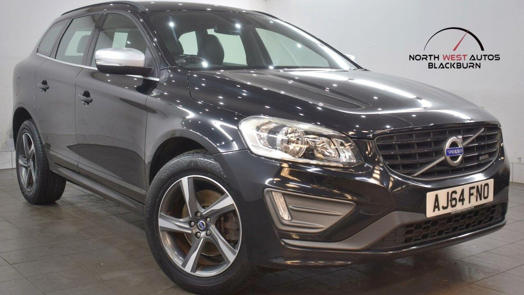 Volvo XC60 2.0 D4 R-design Euro 6 Ss AJ64FNO Black
