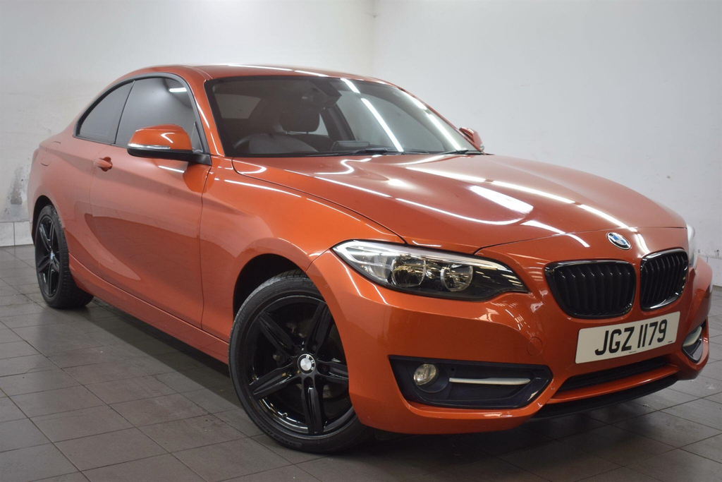 BMW 2 Series 1.5 Sport Euro 6 Ss JGZ1179 Orange #5
