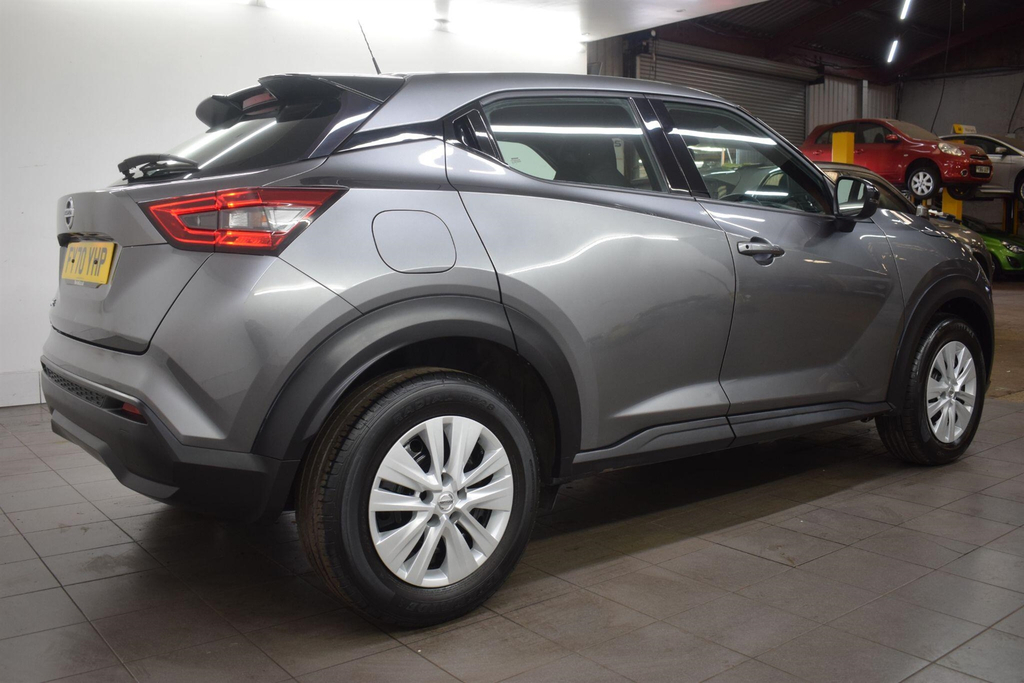 Nissan Juke 1.0 Dig-t Visia Euro 6 Ss FY70YHP Grey #6