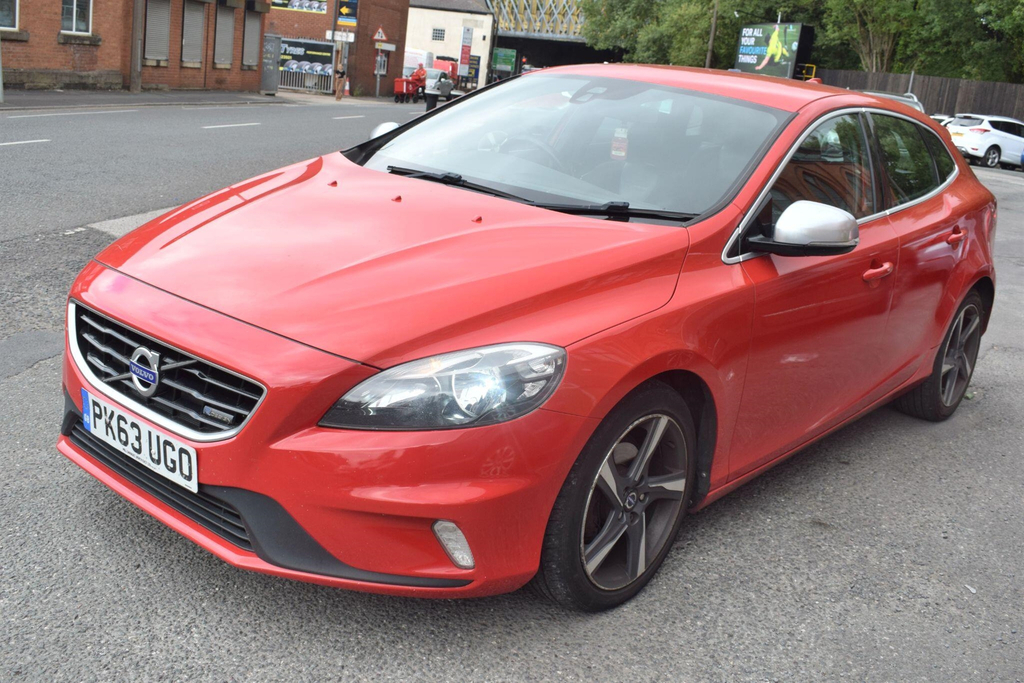 Volvo V40 1.6 D2 R-design Euro 5 Ss PK63UGO Red #6