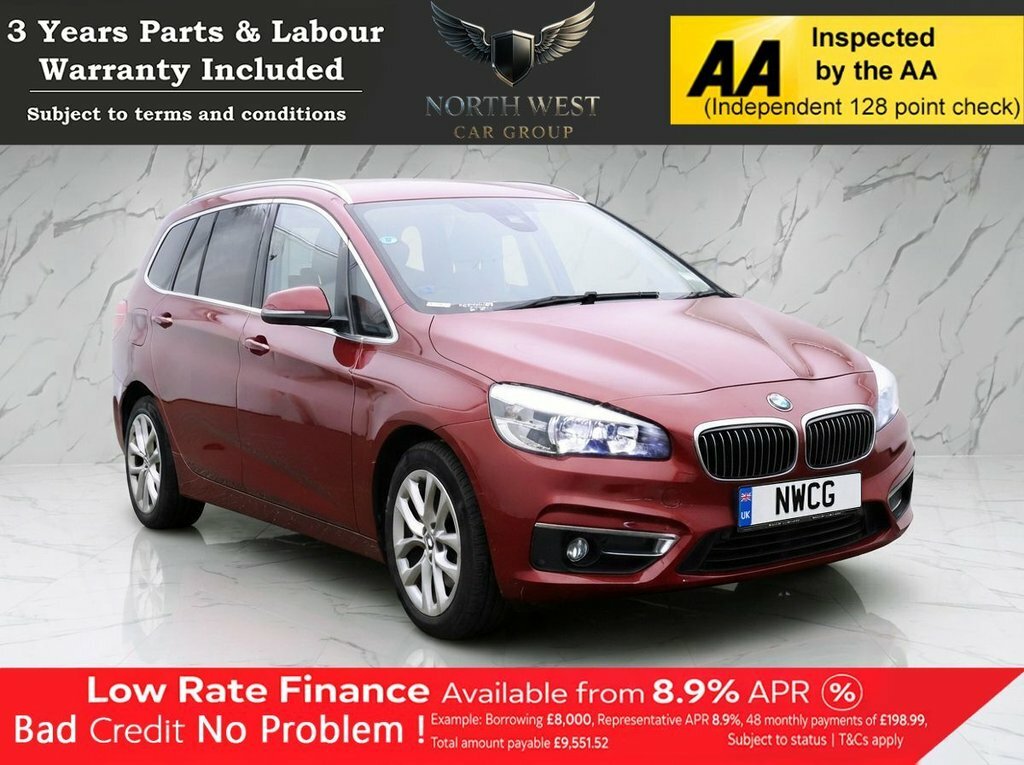 BMW 2 Series Gran Tourer 1.5L Luxury Red