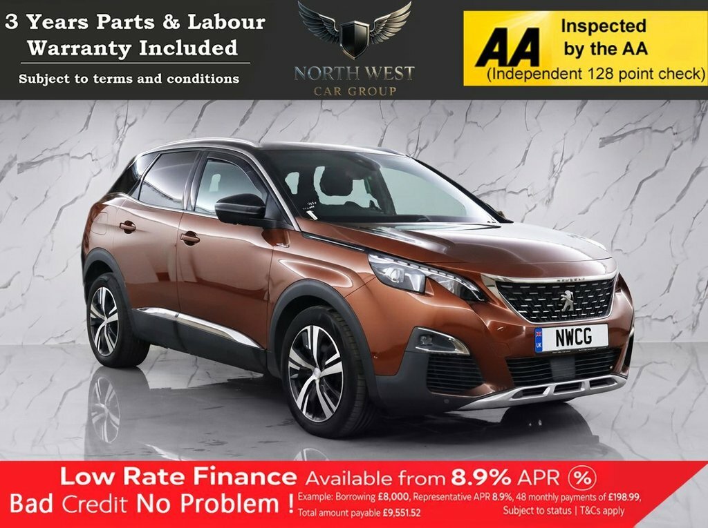 Peugeot 3008 1.6L Gt Line Brown