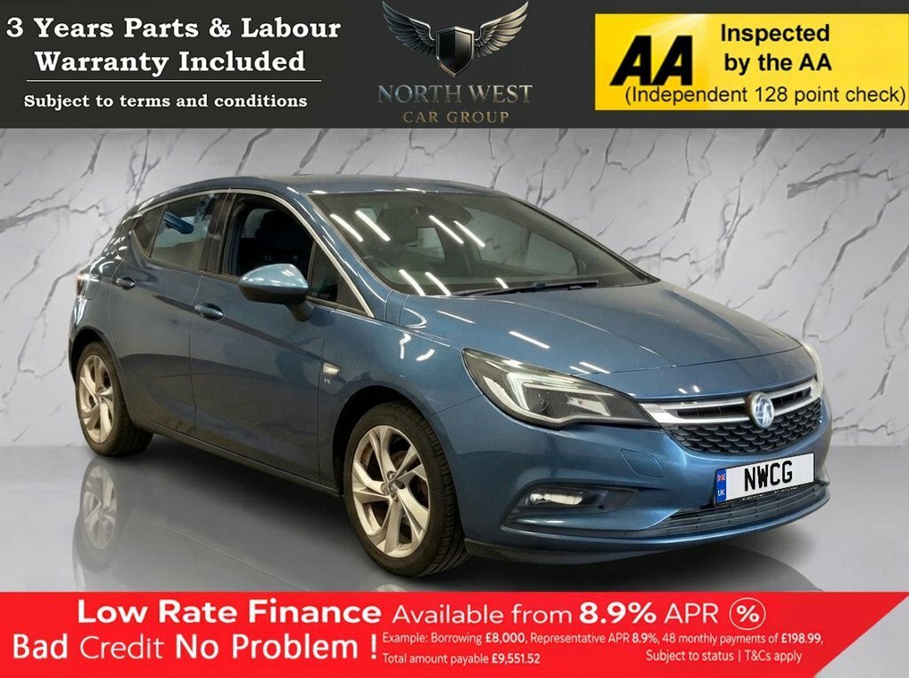 Vauxhall Astra 1.4L Sri Blue