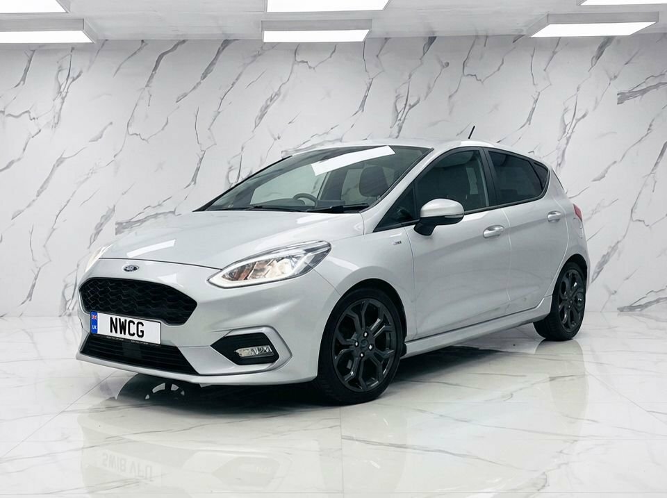 Ford Fiesta 1L St-line Silver #3