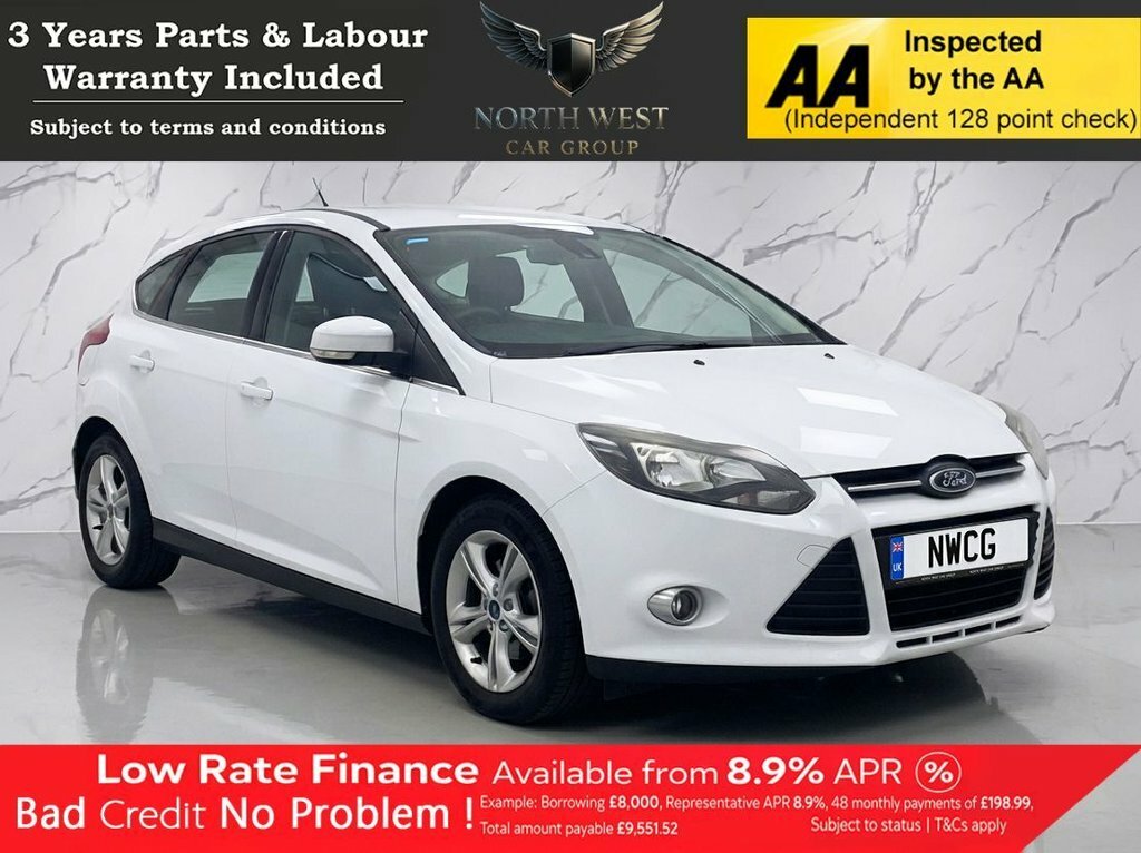 Ford Focus 1.6L Zetec White