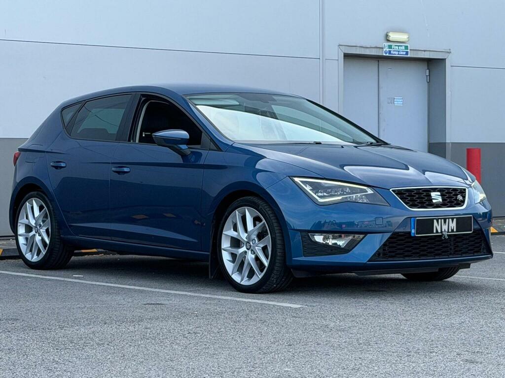 Seat Leon 2.0 Tdi Cr Fr Euro 5 Ss Blue #4