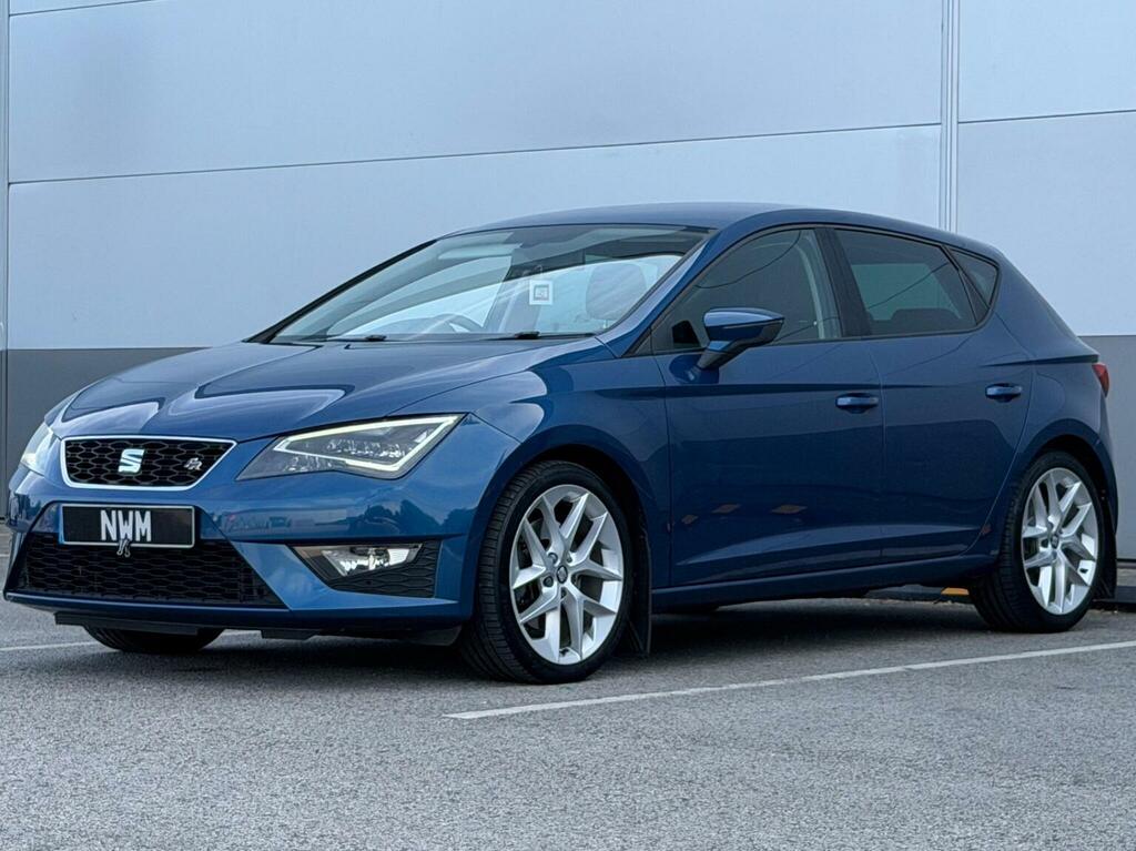 Seat Leon 2.0 Tdi Cr Fr Euro 5 Ss Blue #3