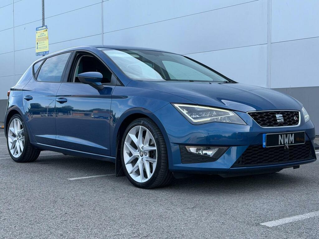 Seat Leon 2.0 Tdi Cr Fr Euro 5 Ss Blue #5