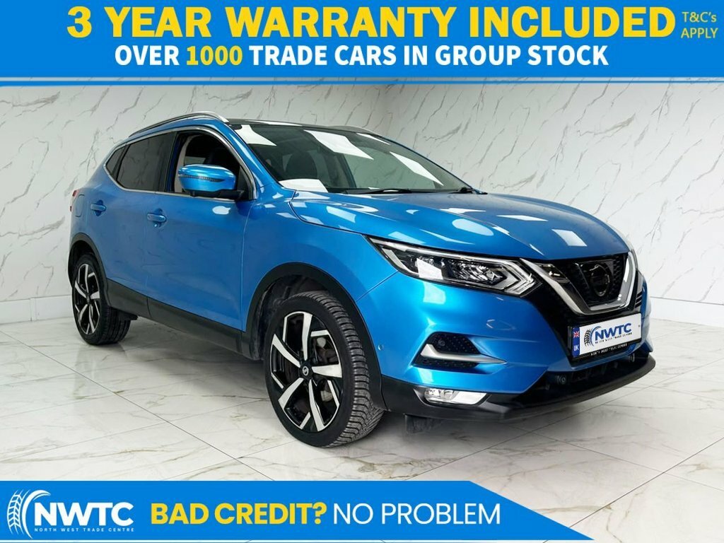 Nissan Qashqai 1.5L Tekna VF17OXU Blue