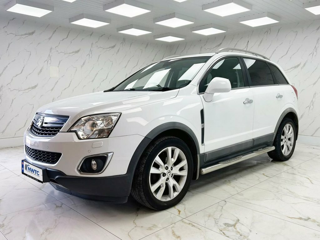 Vauxhall Antara 2.2L Se White #4