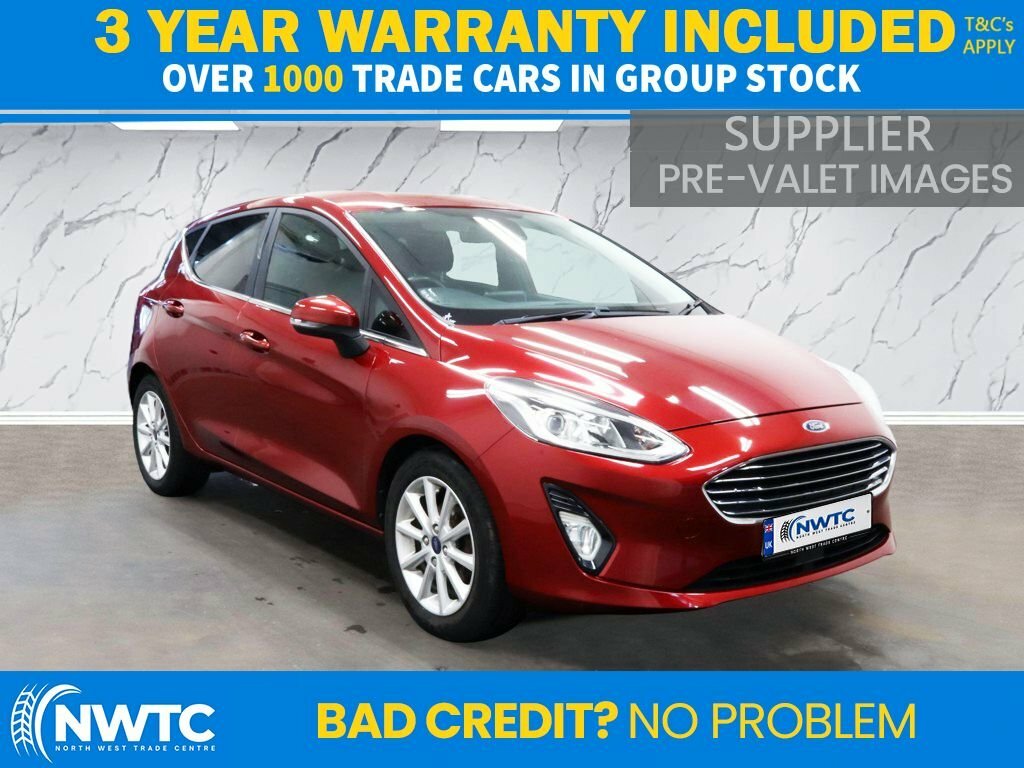 Ford Fiesta 1L Titanium Red