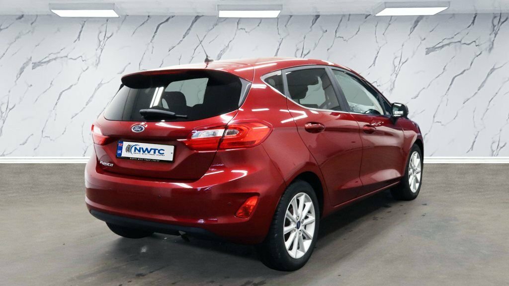 Ford Fiesta 1L Titanium Red #4