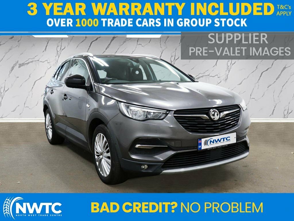 Vauxhall Grandland X 1.2L Tech Line Nav Grey