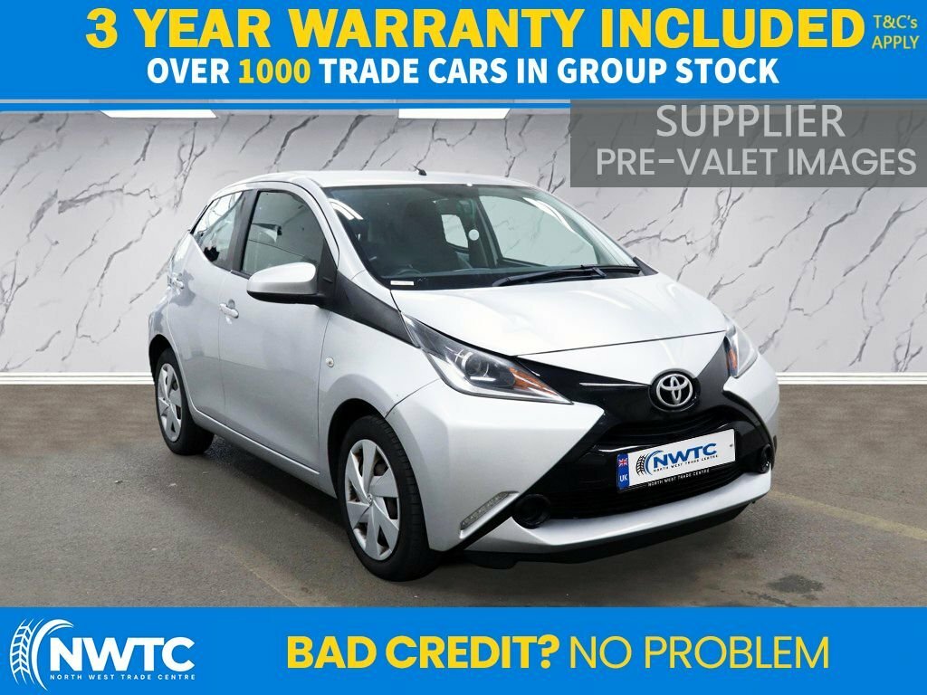 Toyota Aygo 1L X-play Silver