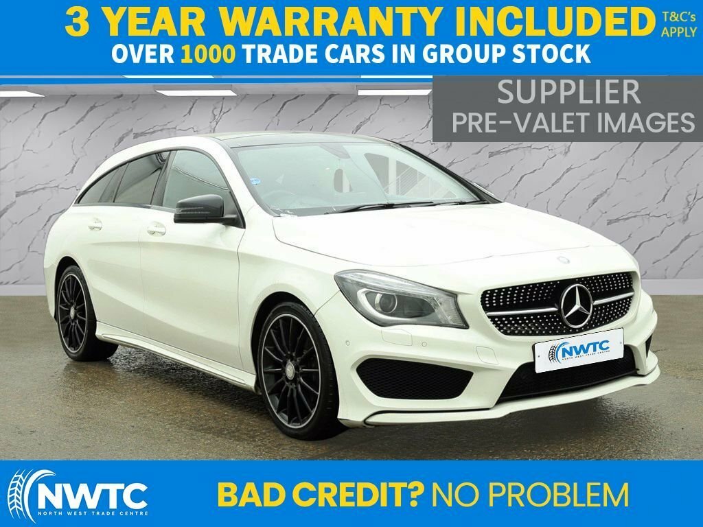 Mercedes-Benz CLA Class 2.1L Amg Sport White