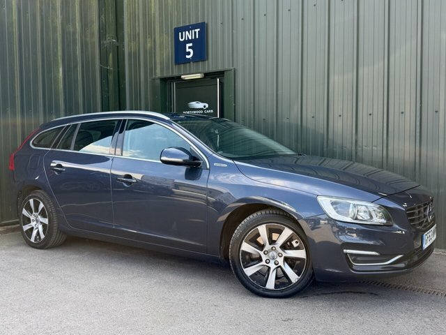 Volvo V60 2.4 D6 Estate Plug-in Hybrid Geartronic Blue