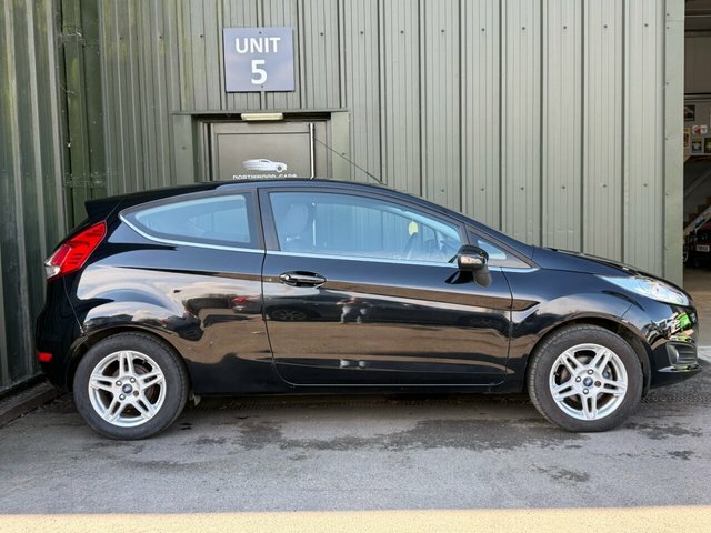 Ford Fiesta 1.25 Zetec Hatchback Euro 5 82 Black #3