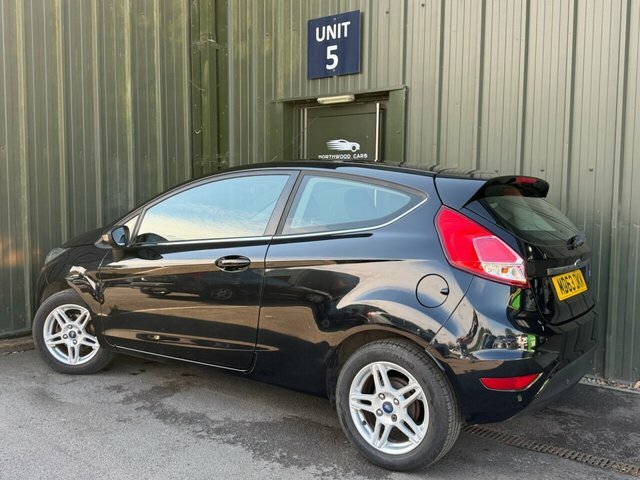 Ford Fiesta 1.25 Zetec Hatchback Euro 5 82 Black #2