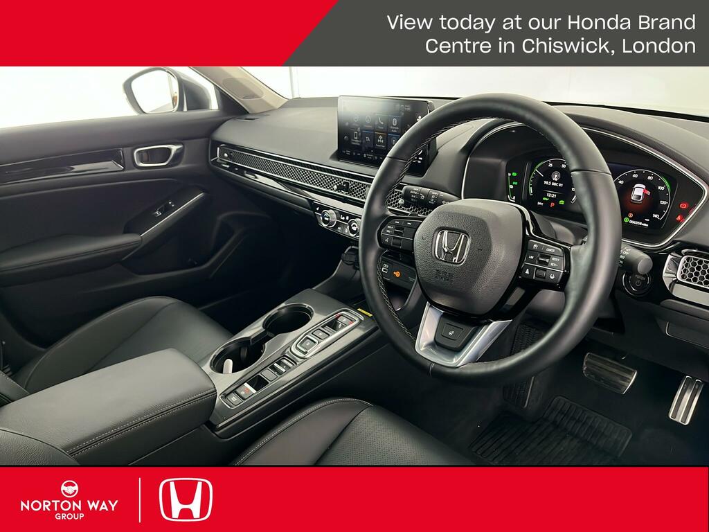 Honda Civic 2.0 Hev Sport Cvt White #37