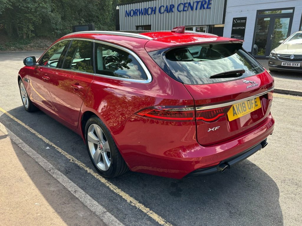 Jaguar XF 2L Portfolio Red #3