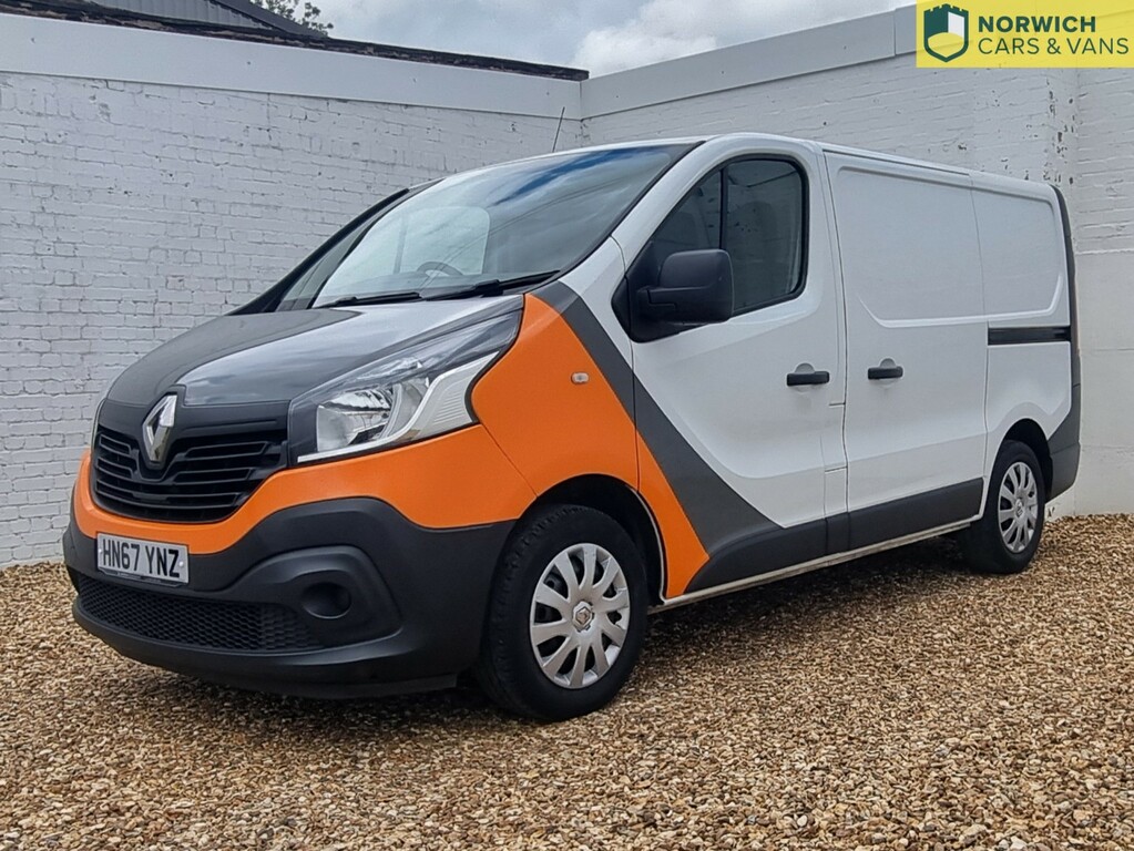 Renault Trafic 1.6 Sl27 Energy Dci 125 Business Euro 6 2017 White #2