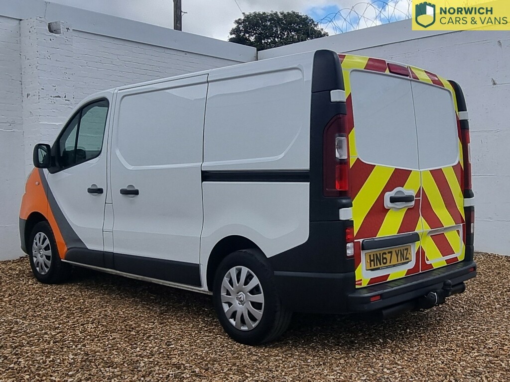 Renault Trafic 1.6 Sl27 Energy Dci 125 Business Euro 6 2017 White #3