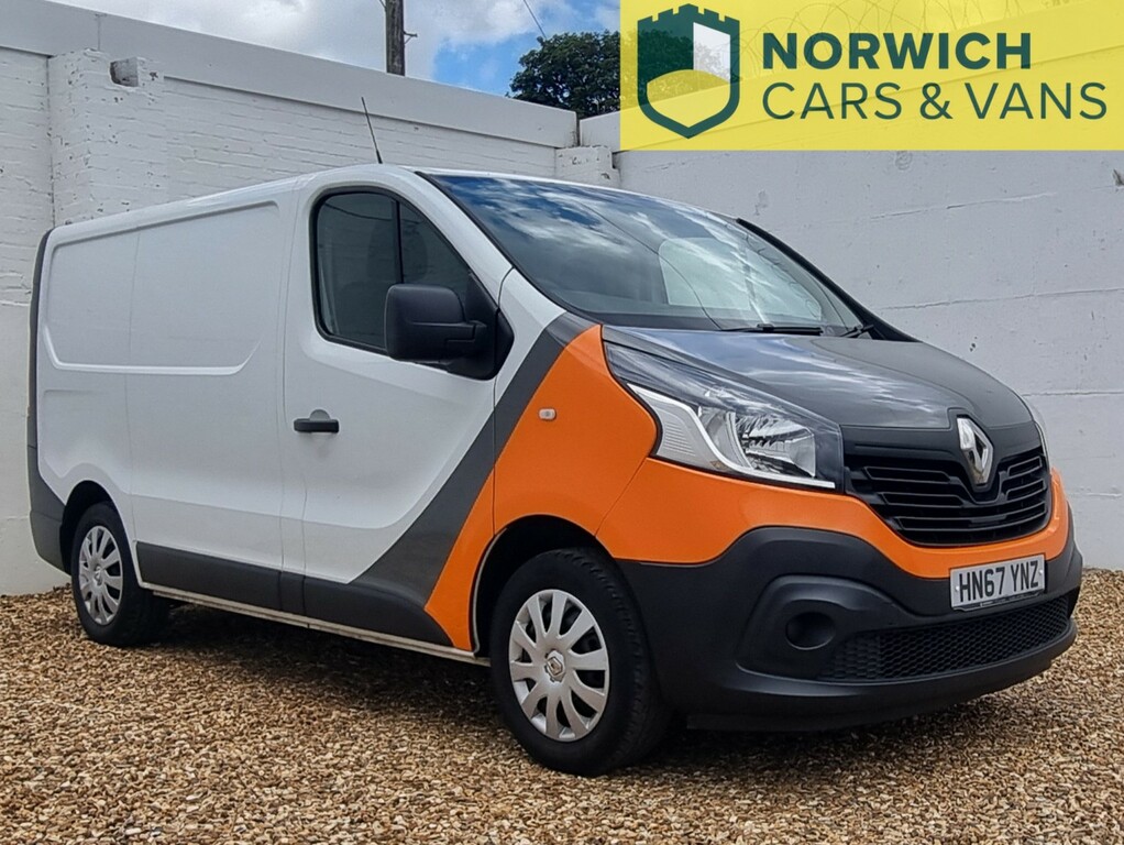 Renault Trafic 1.6 Sl27 Energy Dci 125 Business Euro 6 2017 White