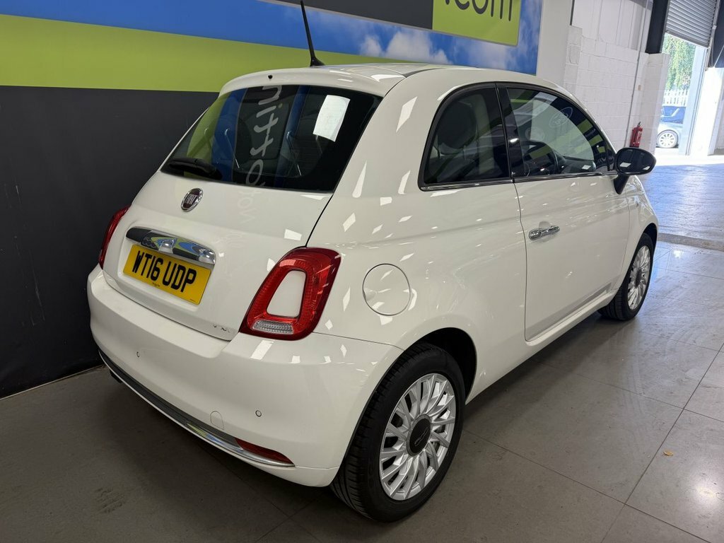 Fiat 500 1.2L Lounge White #5