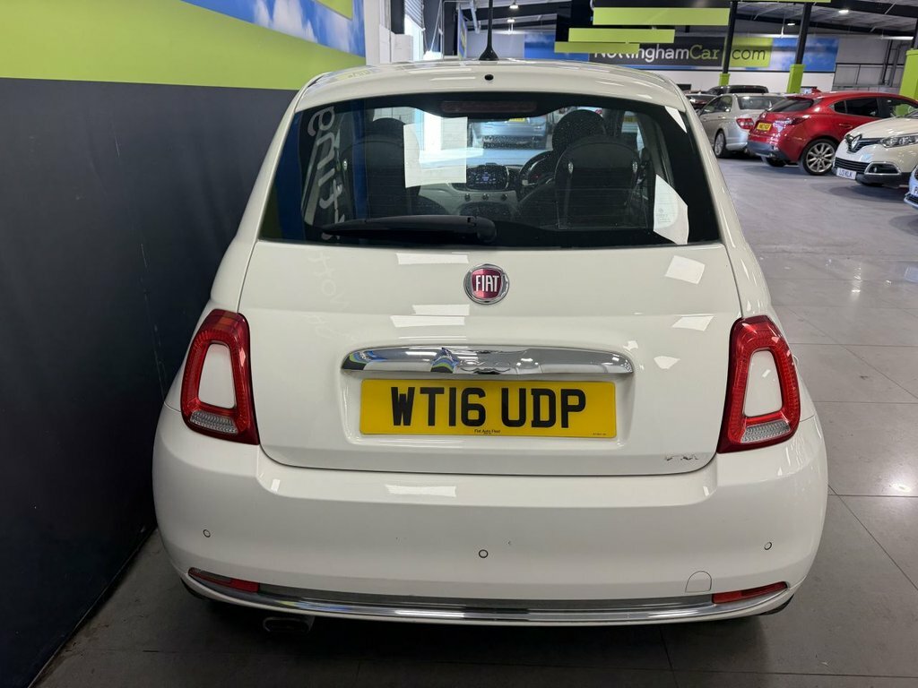 Fiat 500 1.2L Lounge White #6
