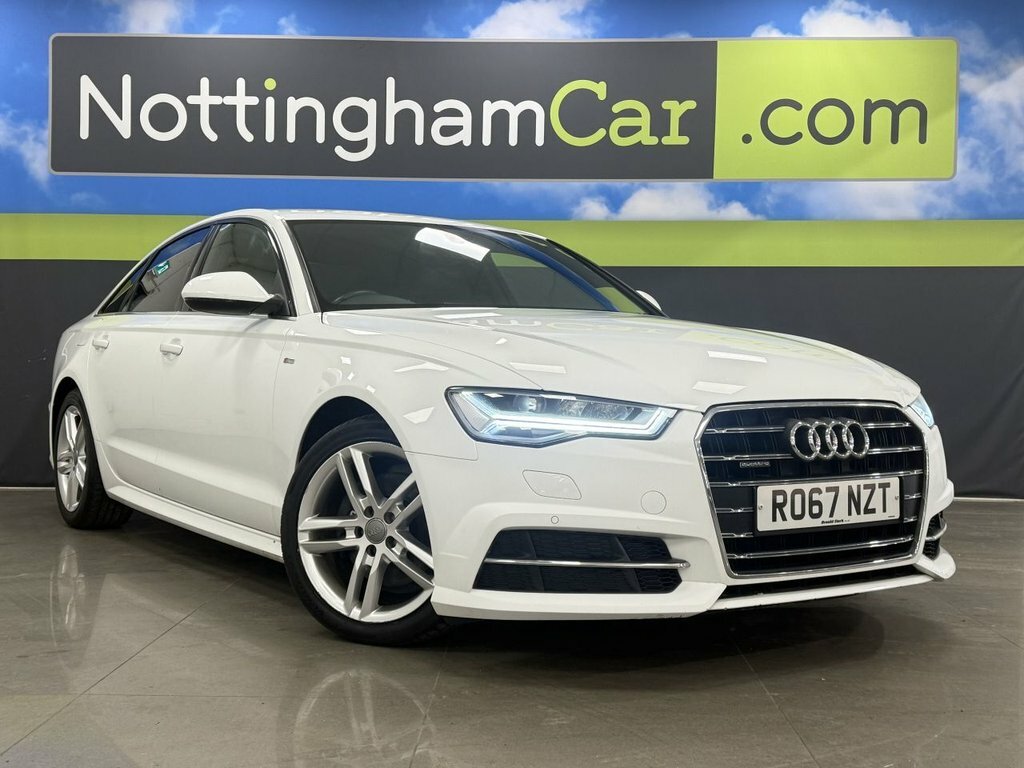 Audi A6 Saloon 2L S Line White #3