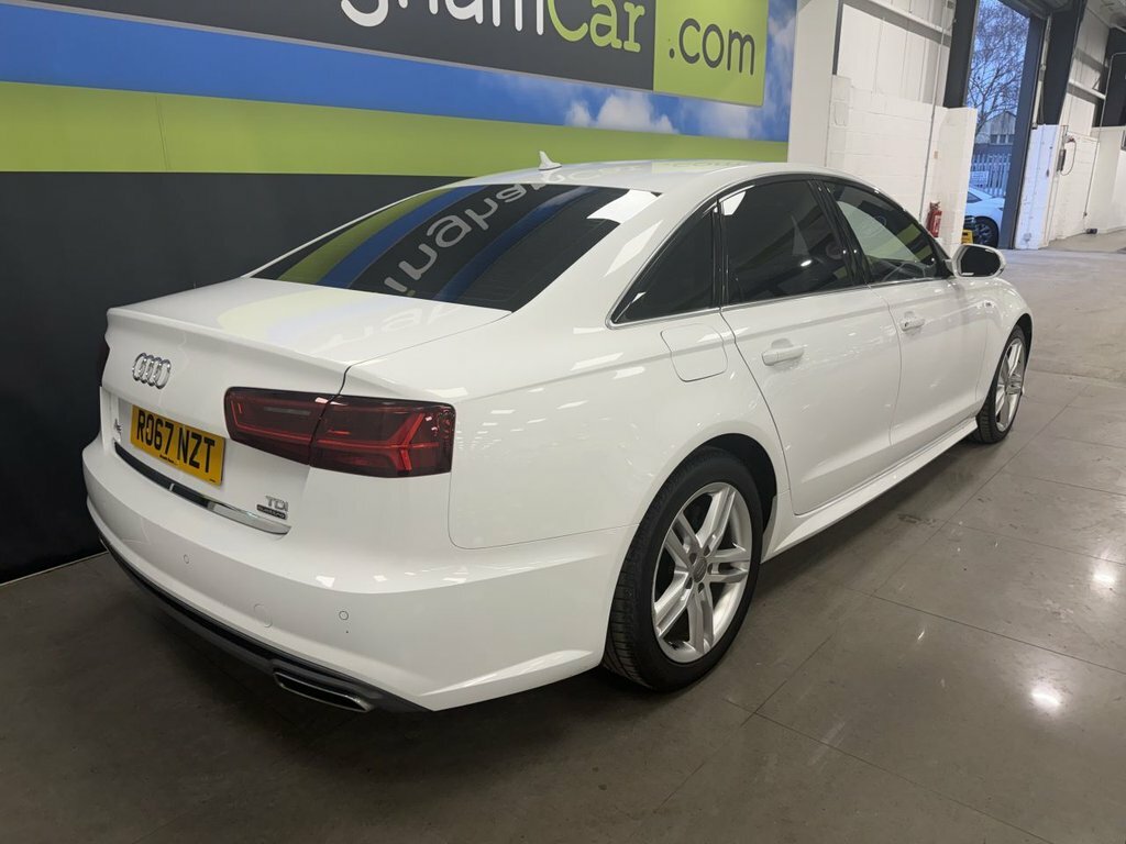 Audi A6 Saloon 2L S Line White #6