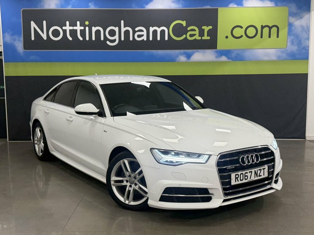 Audi A6 Saloon 2L S Line White #2