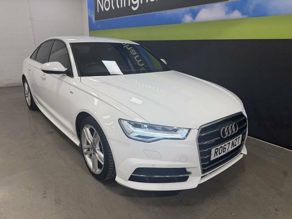 Audi A6 Saloon 2L S Line White #4