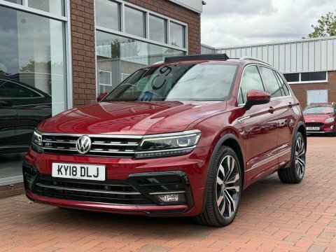 Volkswagen Tiguan 2.0 Tdi R-line KY18DLJ Red #6