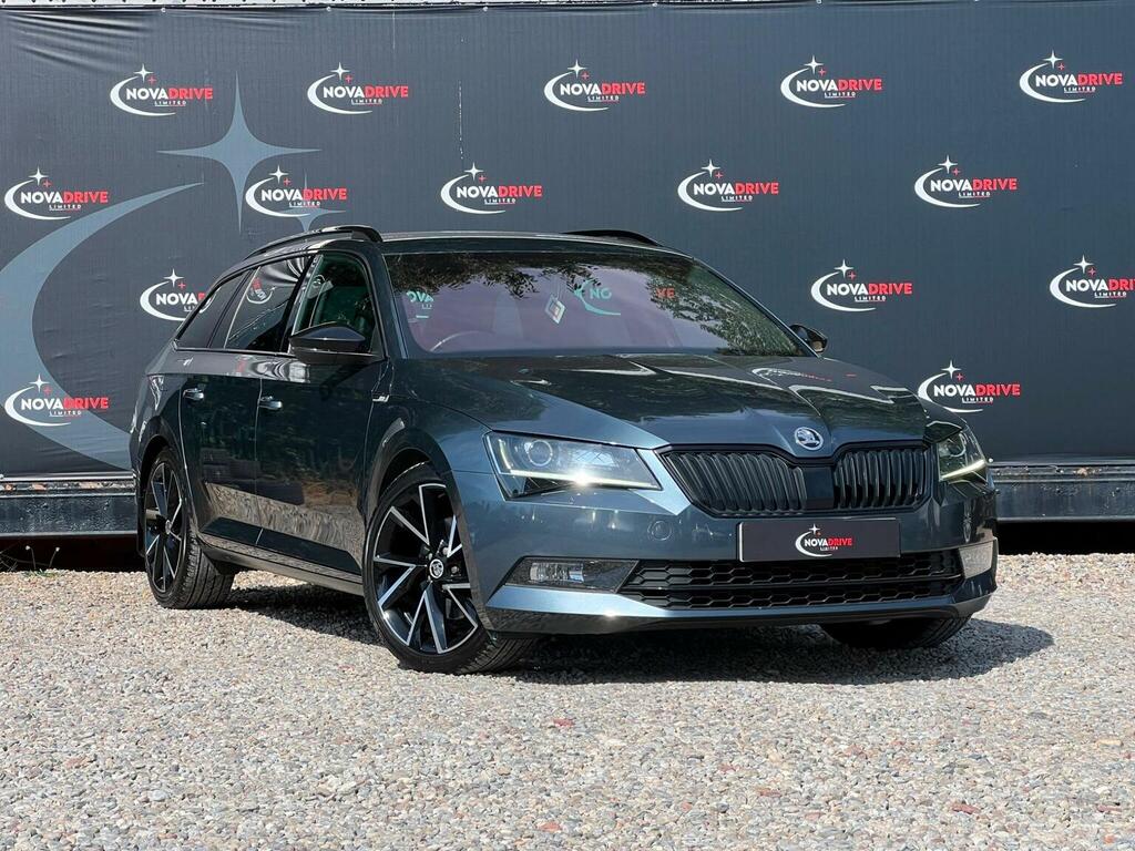 Skoda Superb 2.0 Tdi Sportline Dsg 6Spd Euro 6 Ss Grey #6