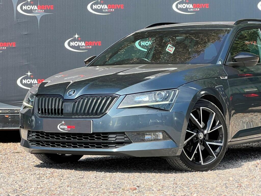 Skoda Superb 2.0 Tdi Sportline Dsg 6Spd Euro 6 Ss Grey #4