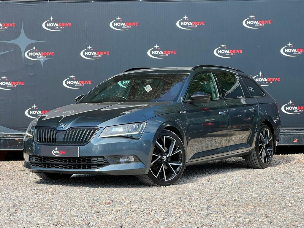 Skoda Superb 2.0 Tdi Sportline Dsg 6Spd Euro 6 Ss Grey #2