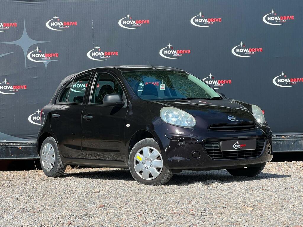 Nissan Micra 1.2 12V Visia Euro 5 Black #5
